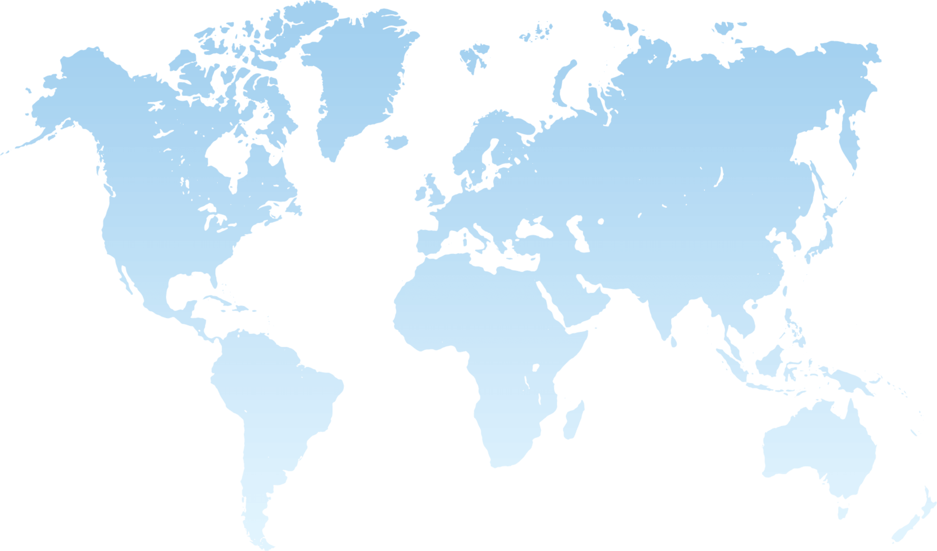 Mapa com destaque para a África do Sul