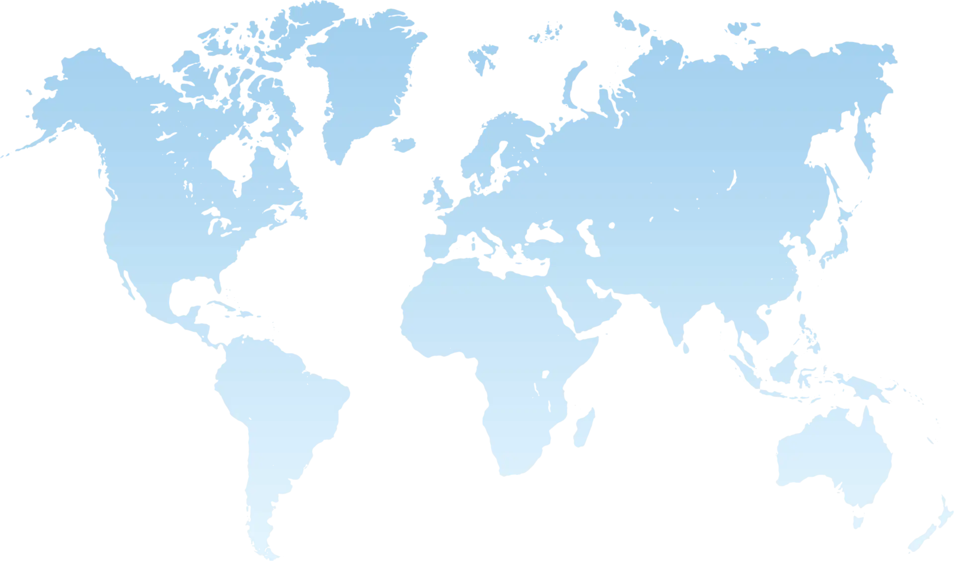 Mapa com destaque para a África do Sul